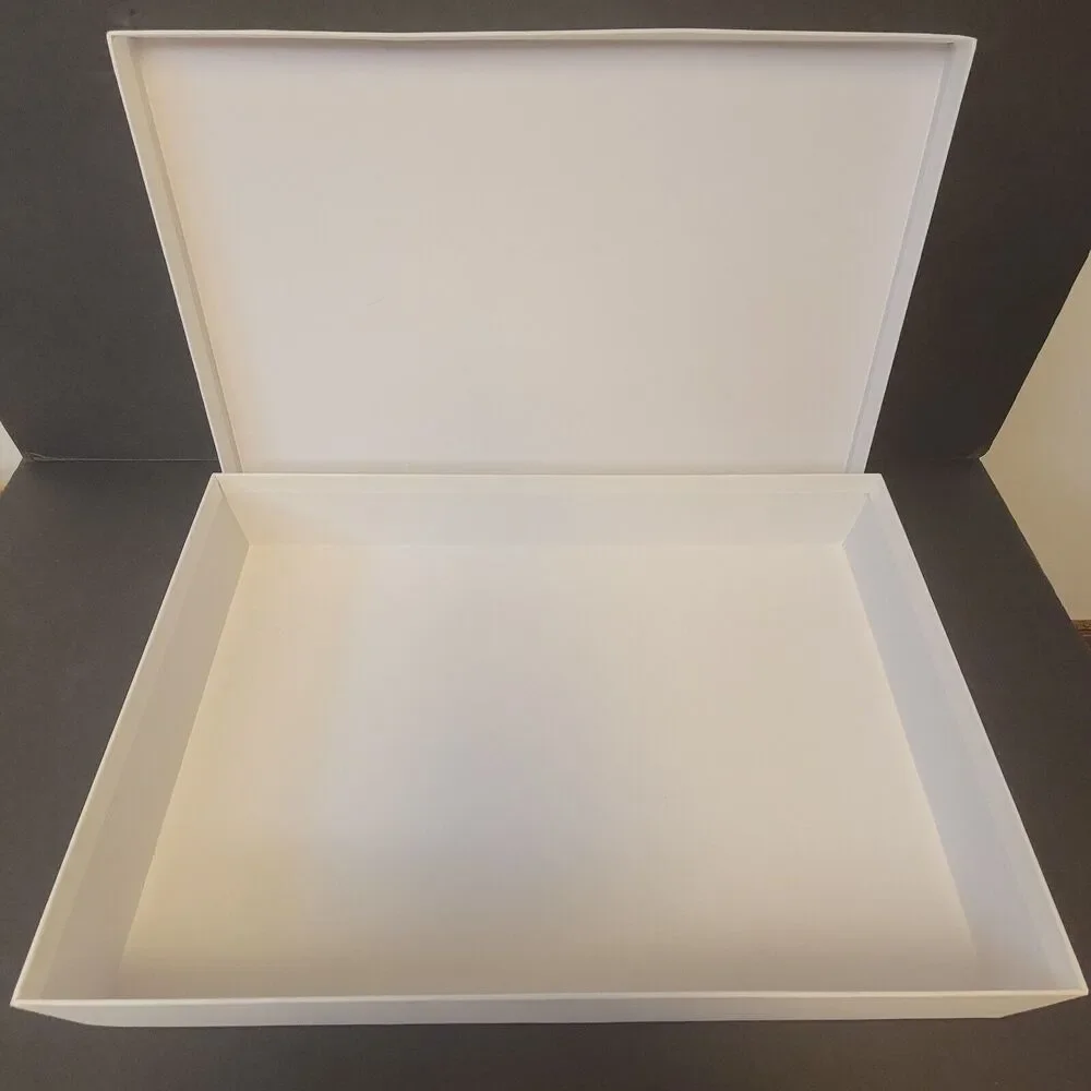 Brochu Walker White Large Empty Storage Gift Box